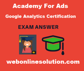 Google Analytics Individual Qualification Exam Answer