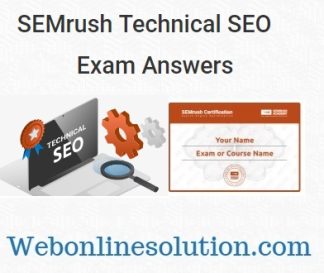 SEMrush Technical SEO Exam Answers