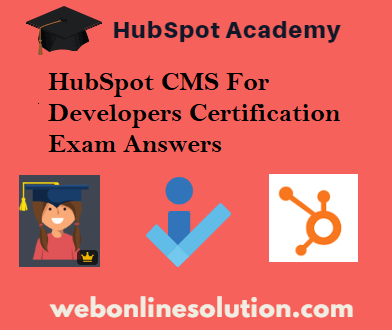 CMS For Developers Certification