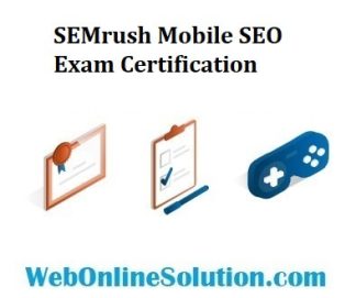 SEMrush Mobile SEO Exam