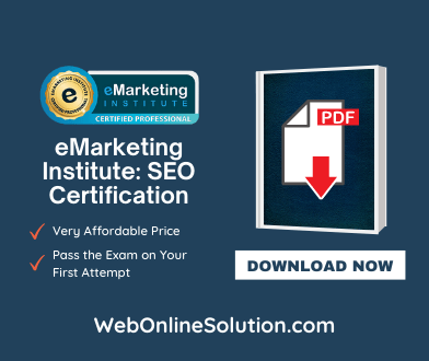 eMarketing Institute SEO Certification Answers