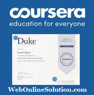 Coursera Certification